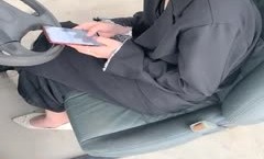 驾校教练约了2位大胆豪放露脸妹mei子练车场裸奔调教天黑之后直接在练车场地吃屌打炮.对白刺激完整时长2V1