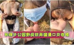 带嫂子公园野战玩弄骚逼口kou交吞精