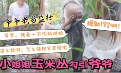 新片上市！【小姐姐玉米丛勾引 爷爷】：爷爷，我看一下你的鸡.鸡，这么软啊，怎么能把它弄硬呢，摸就行了啊！